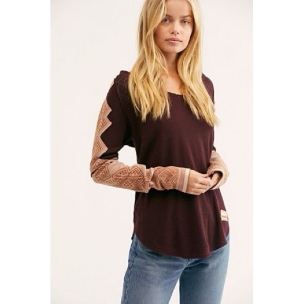 Free People Nordic Long Sleeve Top